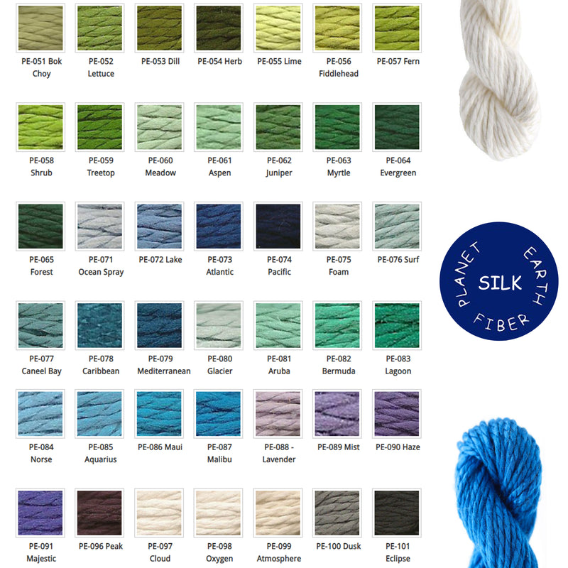 Planet Earth Silk - Non-strandable (051 - 101) Thread