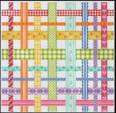 Woven Ribbons – rainbow multi brights