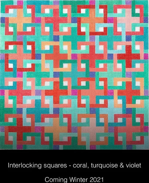Interlocking Squares Quilt Pattern