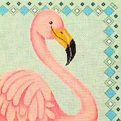 Patti Mann Single flamingo Canvas