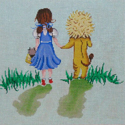 Patti Mann Dorothy and Lion Canvas