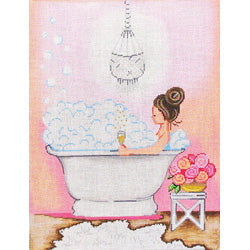 Patti Mann Bubble Bath Canvas