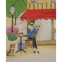 Patti Mann Coffee Shoppe Canvas
