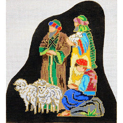 Patti Mann cloisonne' shepherds Canvas