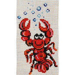 Patti Mann mini lobster Canvas