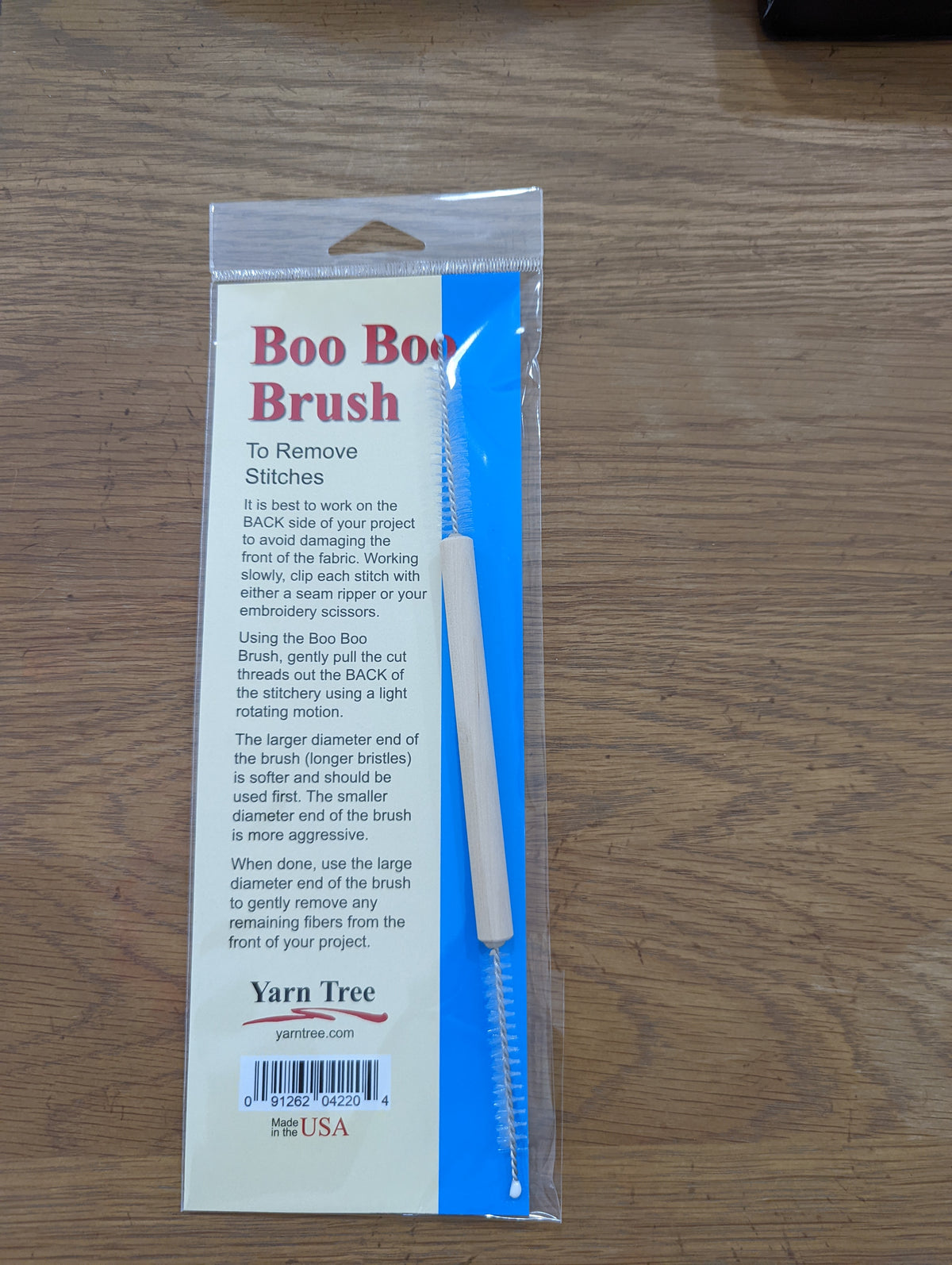 Boo Boo Brush — Stitching Fox
