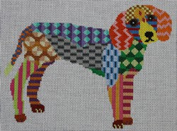 Colorful Beagle (18 mesh)