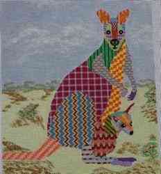 Colorful Kangaroo (18 mesh)