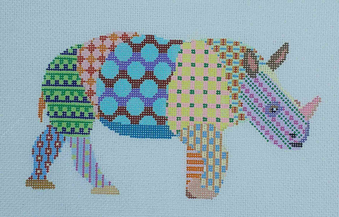 Colorful Rhino (18 mesh)