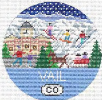 Ski Round - Vail, Colorado