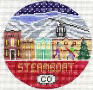 Ski Round - Steamboat, Colorado