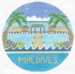 Beach Round - Maldives