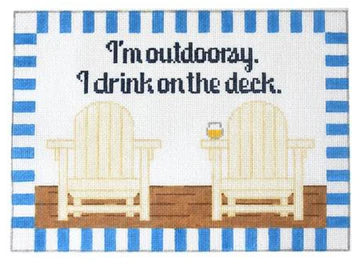 Im outdoorsy DECK
