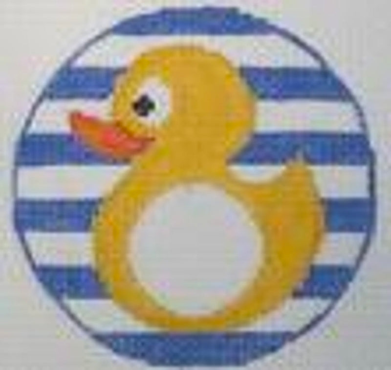 Rubber Duck Monogram Round