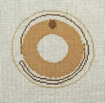 Round Straw Purse Monogram Round