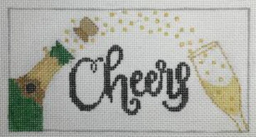 Cheers Champagne Green Insert