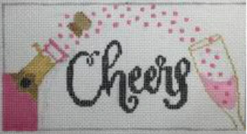 Cheers Champagne Pink Insert