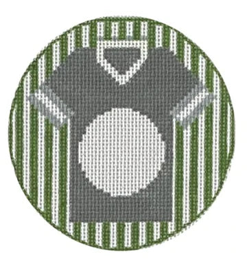 Sports Jersey Monogram Round