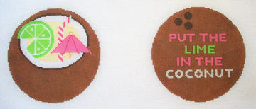 Lime in the Coconot Purse / Pillow