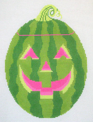 Watermelon Jack O Lantern