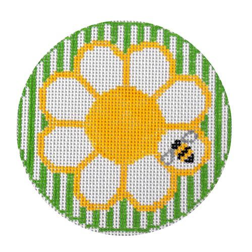 Flower Monogram Round
