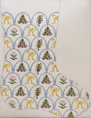 Stocking - Yellow Bows