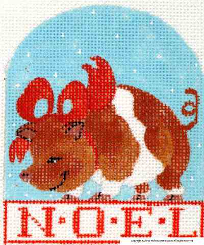 Noel - Pig Ornament