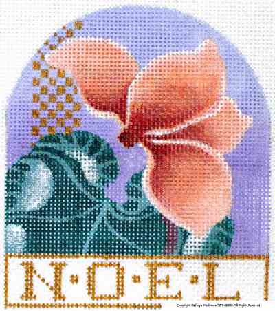 Noel - Cyclamen Ornament