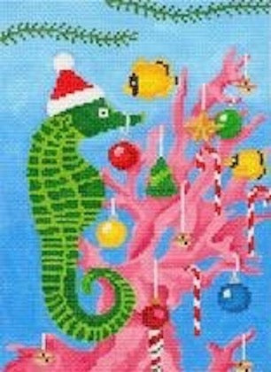 Seahorse Decorating for Xmas