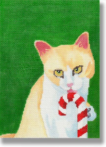 Candy Cane Kitty