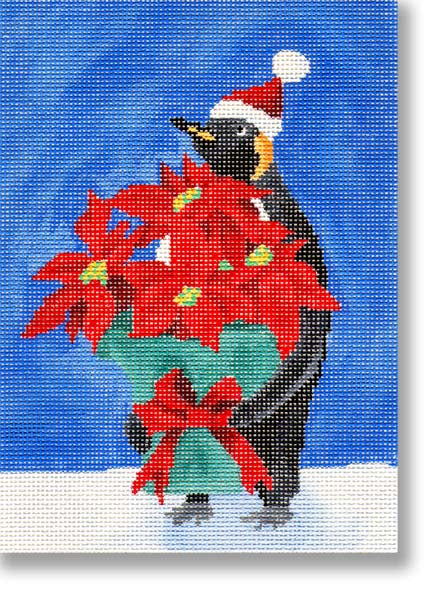 Poinsettia Penguin