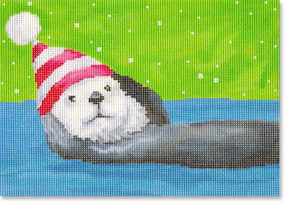 Otters Christmas