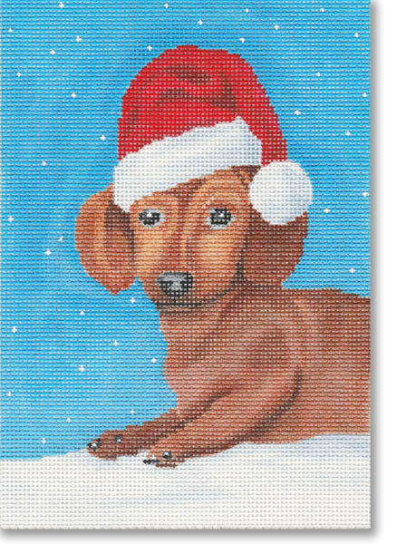 Christmas Dachshund