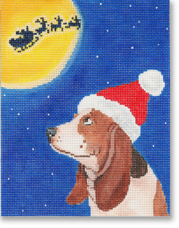 Basset Hound Christmas