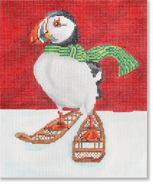 Puffin w/ Snow Shoes