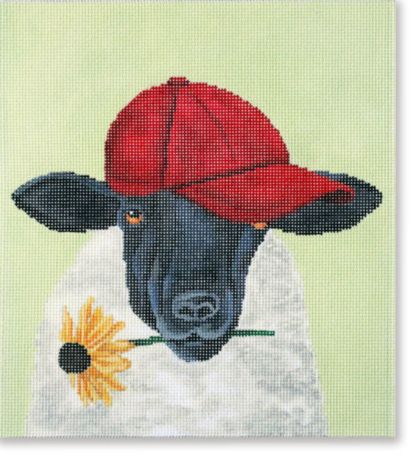 Sheep w/Red Hat