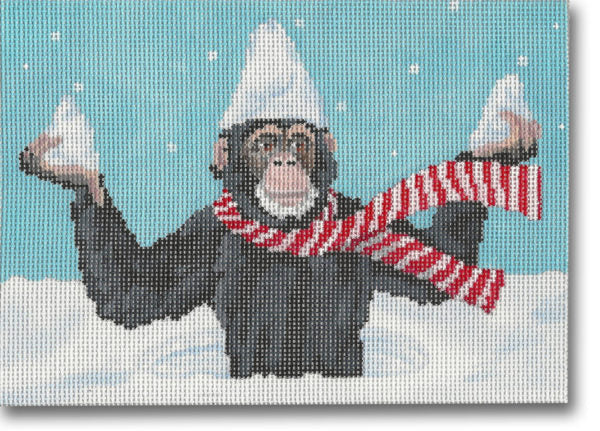 Snowy Chimp