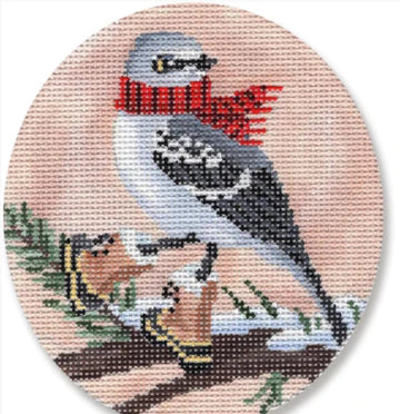 Mockingbird w/Red Scarf