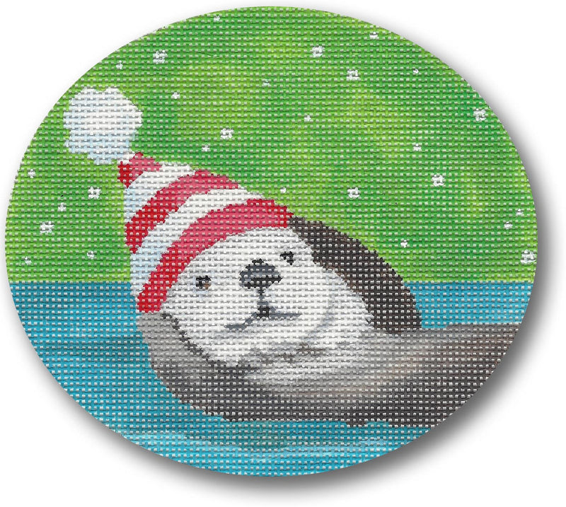 Otters Christmas