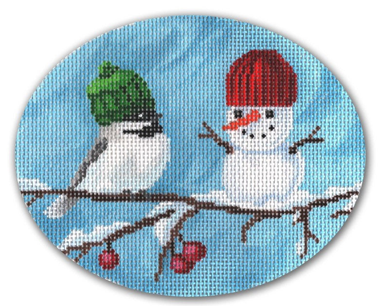Chickadee’s Snowman