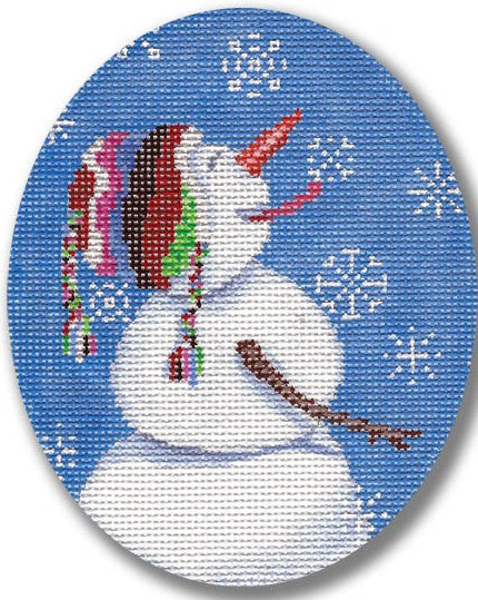 Snowman Catching Snowflakes