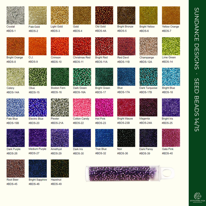 Seed Beads size 14/15 · 1-299