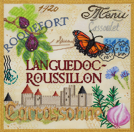 Stitch Guide for PL-396 – Languedoc-Roussillon Collage