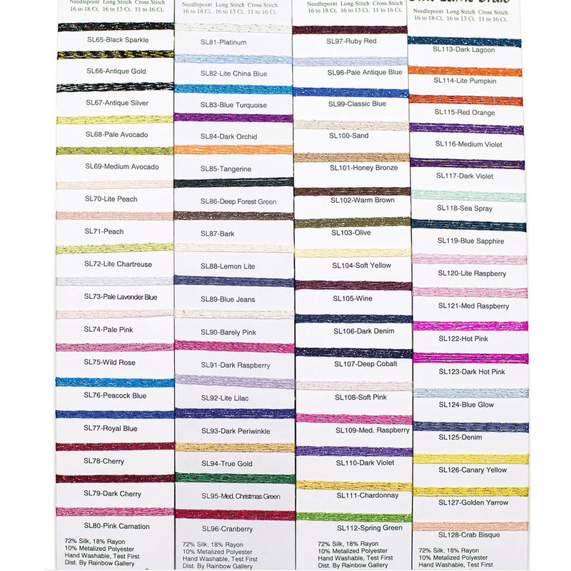 Petite Silk Lamé Braid