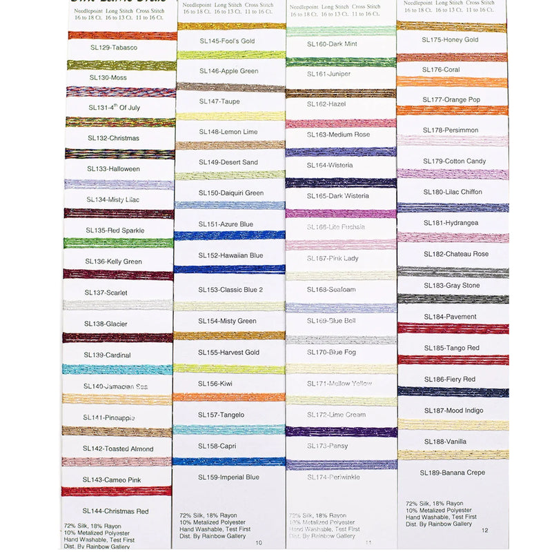 Petite Silk Lamé Braid