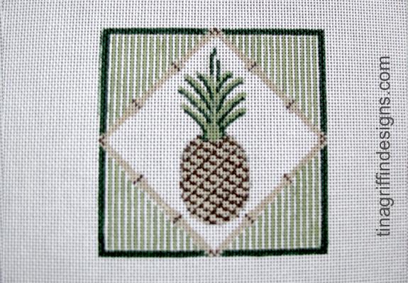 Pineapple Square -4"