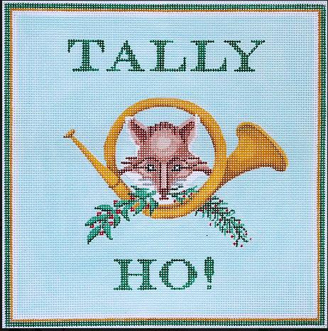 “TALLY HO!” with Fox & Hunting Horn