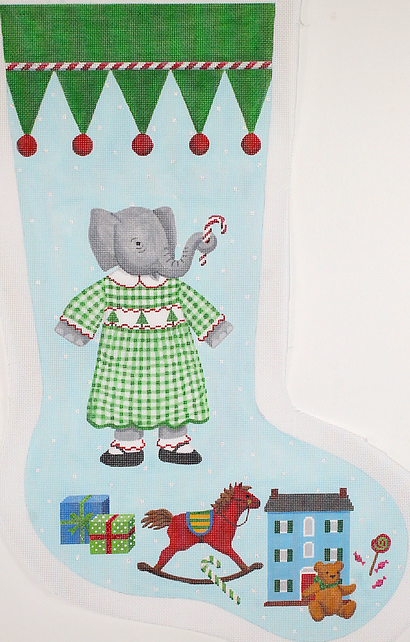 Stocking – Canada Goose w/ Wreath