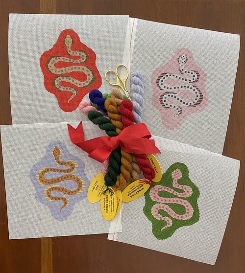 Petite Snakes - Blue