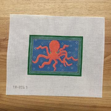 Octavius the Octopus Canvas (18 mesh)